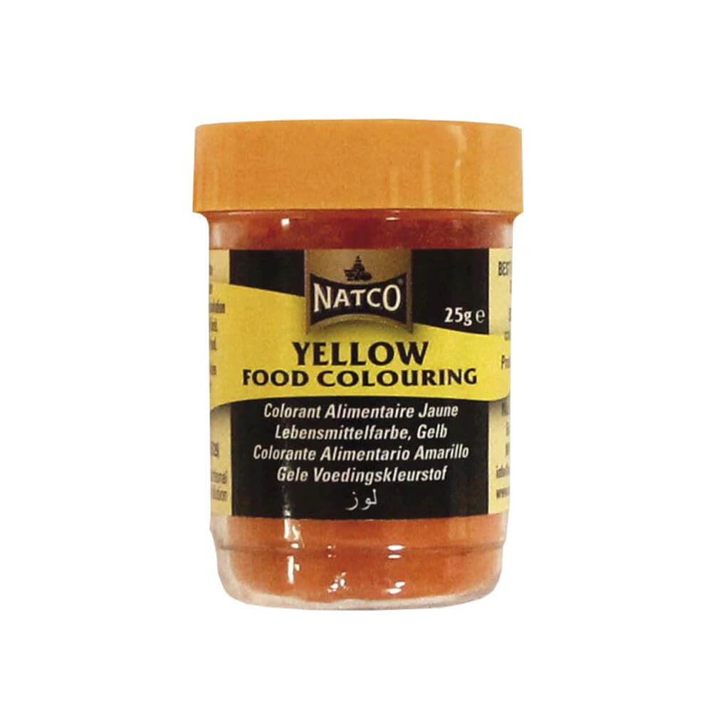 Natco Food Coloring (Yellow) 25g